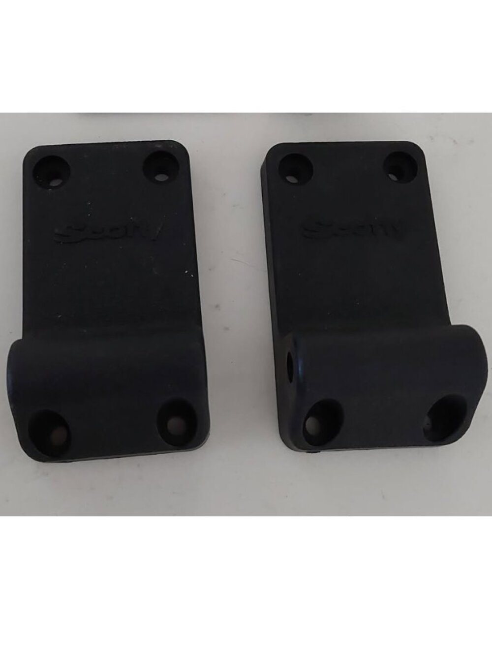 Pair of Scotty #1023 Tilt-Up Fishing Downrigger Mounting Brackets
